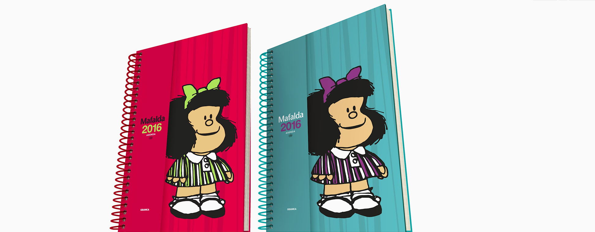 Mafalda. Agendas y Calendarios